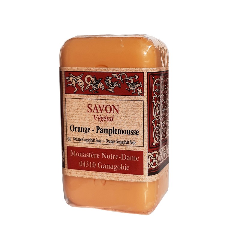 Savon Végétal Orange Pamplemousse