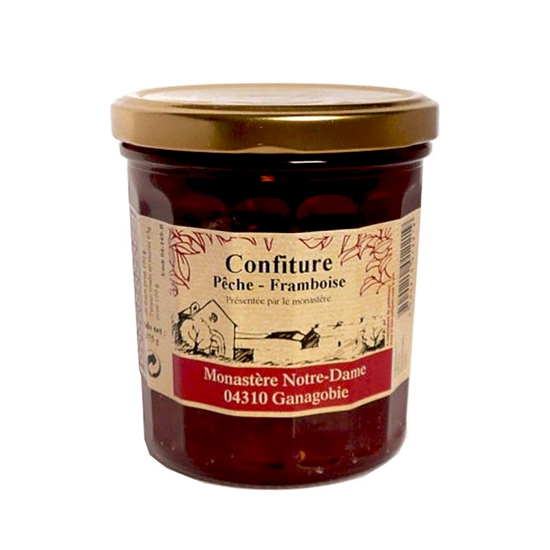 Confiture Pêche Framboise